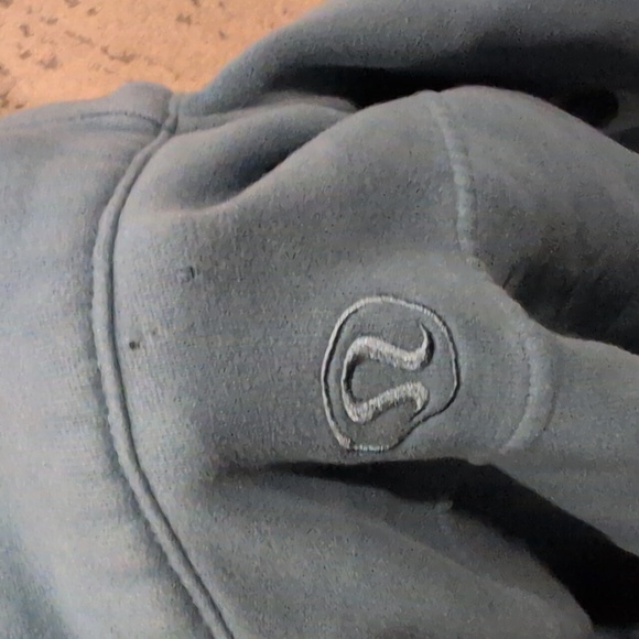 Lululemon Scuba Oversized Funnel Neck Half Zip Utility Blue - Picture 10 of 11